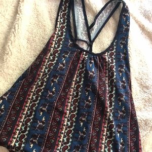 Multi-color tank top